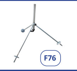 F76 1-1/4" BSPM x 600mm to 1 Met. HT adjustable garden sprinkler tripod