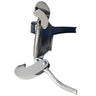 A5D - Galv. Steel Female End Plug with 3 Catches & Seal / 60mm