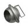 A6B - Galv. Steel Male End Plug with Steel Ring / 60mm
