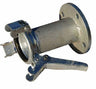 F45 - Galv. Steel Flanged Female Coupling with Seal / 80mm - 80mm