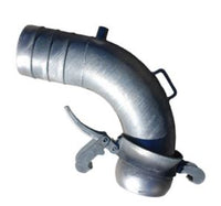 B-Type Bend 90 deg Male B-Type x Hosetail