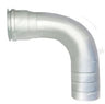 BEND 90 deg (short) F-Bell x Hosetail / 4" x 4"