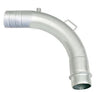 BEND 90 deg (long) M-Ringlock x Hosetail w Handle & Socket / 4" x 4"