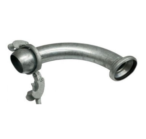 B-Type Bend B25 - 90deg Bend B-Type Male x Female Couplings complete with Lock Rings & Seal
