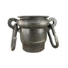 Ungalvanised Bell with Gasket, Lugs and Links / 3"
